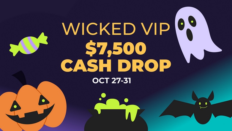VipSlots Casino - Wicked VIP Cash Drop